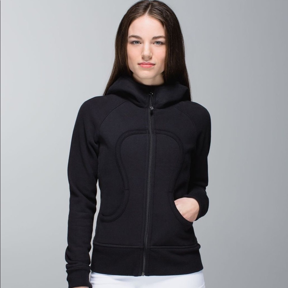 Black Lululemon Scuba Jacket. Gently used!